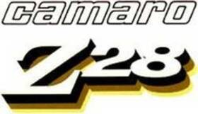473563 Phoenix Graphix 1978 Camaro Z28 Gold/black/dark Gold/gold Front Fender Decal