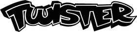 Ma1176 Phoenix Graphix 1973-74 Duster Black Inch Twister Quarter Panel Decal
