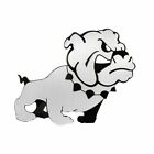 Ip-3051 Pilot Automotive Stainless Steel Dual Layer Bull Dog Car Emblem