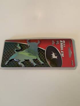 Ip-252 Pilot New Bull Emblem 3m Adhesive Peel And Stick Truck Car Free Shipping