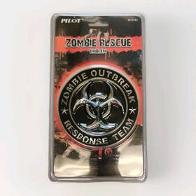 Ip-3143 Pilot Zombie Outbreak Response Team Car Emblem 4 Inch Diam Abs Never Opened Ip-3143 Pilot Zombie Outbreak Response Team Car Emblem 4 Inch Diam Abs Never Opened