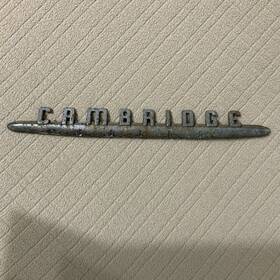 1373035 Plymouth 1951 Original Cambridge Front Fender Left Right Emblem