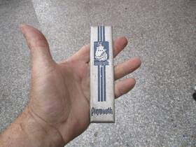 Pt50 Plymouth 1937 1938 Pickup Only Dash Emblem