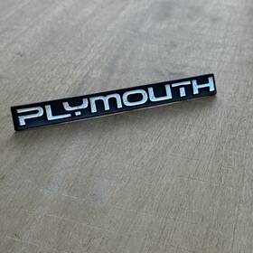 4451675 Plymouth 1991-1995 Minivan Voyager Front Grille Emblem Logo