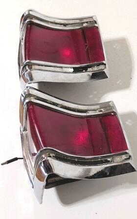 48446 Plymouth 1969 Fury Wagon Taillights Original Factory Oem Parts Rh And Lh