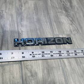 5209430 Plymouth Horizon Hatch Emblem Badge Nameplate Ornament