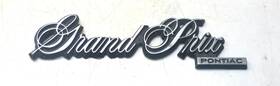 Inv17759 Pontiac 10030022 Oem 1978-87 Original Grand Prix Chrome Emblem