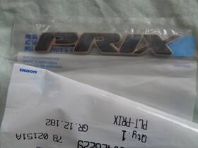 10426229 Pontiac Nos Gm 2000 2001 Grand Inch Prix Trunk Emblem Green / Gold Oem New
