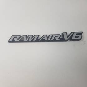 22622403 Pontiac 02 03 04 05 Grand Am Ram Air V6 Fender Emblem Gt Nameplate Silver Oem