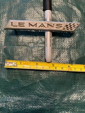 4434840 Pontiac 1964 - 1965 Lemans Dash Emblem Badge