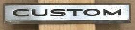 4440393 Pontiac 1967-69 3-1/8 Inch Long 1/2 Wide Custom Emblem Name Plate