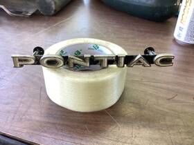 477741 Pontiac Oem 1970-71 Lemans/tempest Original Grill Emblem #477741