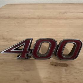479704 Pontiac Oem 1968 1969 1970 400 Engine Emblem Badge Logo Nameplate Name