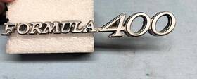 483625 Pontiac Oem 1970 1971 Firebird Formula 400 Fender Emblem Script #483625