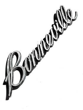 496733 Pontiac Gm Bonneville Fender Emblem Badge Logo 211