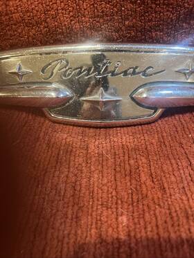 511667 Pontiac 1949 Hood Emblem Ornament #