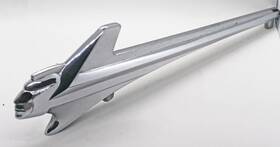 515594 Pontiac Original 1952 Chieftain Indian Hood Ornament - Very Nice