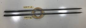 517839 Pontiac 1954 Star Chief Rear Molding Passenger Side Single