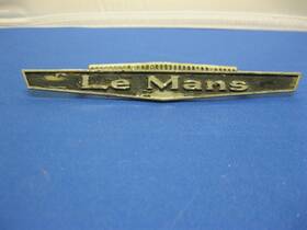 7681689 Pontiac 1967 Le Mans Trunk Lid Emblem Original Gm Oem