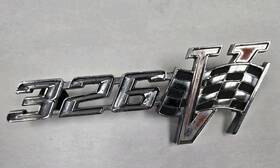 9775023 Pontiac 1964 Lemans Rt 326 V8 Fender Emblem Oem Gm