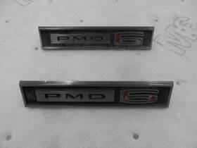 9780110 Pontiac 1965 Pmd 6 Emblems