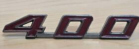 9789482 Pontiac Original 1967 1968 1969 Firebird 400 Hood Trunk Emblem Oem Gm