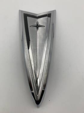9796095 Pontiac 1969 Front Bumper Emblem With Pins 9796095. #3