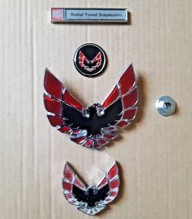 9815275 Pontiac Firebird Emblem Lot