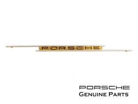 644-559-305-40 Porsche 356 Dash Panel Trim Logo Gold Genuine 64455930540