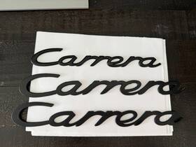 91155931701 Porsche 2 1 1974-1977 911 Carrera Emblem Scripts Oem Original