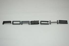 91155903100 Porsche 91155990100 911 Decklid Logo Emblem Script Black
