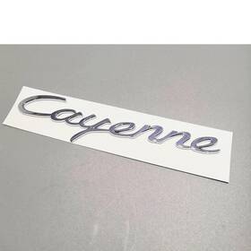 95855967502 Porsche Cayenne Rear Trunk Emblem In Black 2011-2023