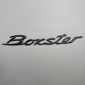 986-559-237-00-70c Porsche 1996-2004 Boxster 986 Black Rear Trunk Deck Hatch Lid Emblem Badge Oem