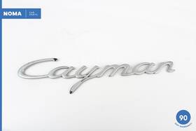 98755998301041 Porsche 06-12 Cayman 987c Trunk Boot Lid Lettering Logo Badge Emblem Oem