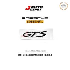 991-559-261-00 Porsche 911 991 Inch Gts Rear Emblem Logo Black 99155926100 Oem