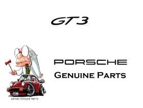 99155925190 Porsche Genuine Inch Gt3 Emblem Script Rear Badge In Black 991