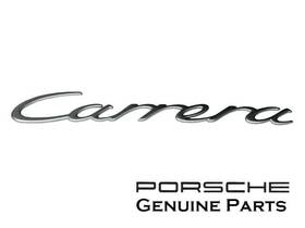 996-559-237-10-4pu Porsche 911 996 Inch Carrera Decklid Emblem Logo In Satin Silver 996559237104pu