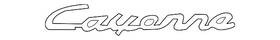 9y3-853-675 Porsche Genuine Nameplate