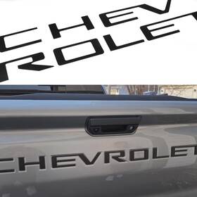 Xflh-colo2 Pospice Tailgate Insert Letters Compatible With 2023 2024 2025 Chevy Colorado 3d Emblems