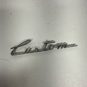 3458082 Rambler Vintage 1961 62 Custom Emblem Script Oem
