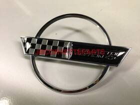 10254345 Reproduction 1996 96 Corvette Collectors Gas Door Emblem New Replaces Gm Repro