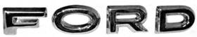 C2dz-16606-ad Reproduction Chrome Hood Letter Set 1962 1963 Falcon Ranchero