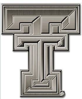 Aem260801 Rico Industries New Ncaa Texas Tech Red Raiders Antique Nickel Auto Car/truck/suv Emblem