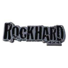Rh-1312 Rock Hard 4x4 Premium 4 X 4inch Chrome Armor Badge