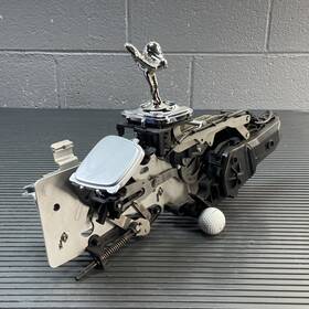 9852878 Rolls-royce 2017-2023 Dawn Rr6 Grille Spirit Of Ecstay Retractable Mechanism Oem