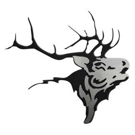 Royalty Core 15635 Elk Skull Chrome Emblem