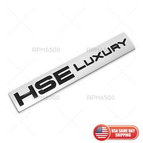 Lr063651 Rpm6500 For Discovery Sport Hse Luxury Letter Car Tailgate Logo Silver Emblem Badge Svr