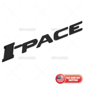 T4k12984 Rpm6500 Jaguar I-pace Liftgate Trunk Car Suv Logo Emblem Badge Nameplate R Sport Black