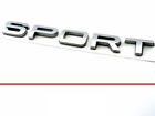 Rrl524 Land Rover New Range Sport Rear Lettering Badge Emblem Silver