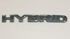 S5b-2 Honda Civic Hybrid Script Trunk Emblem Badge